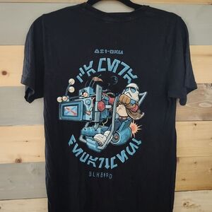 Black Graphic Tee - Short Sleeve